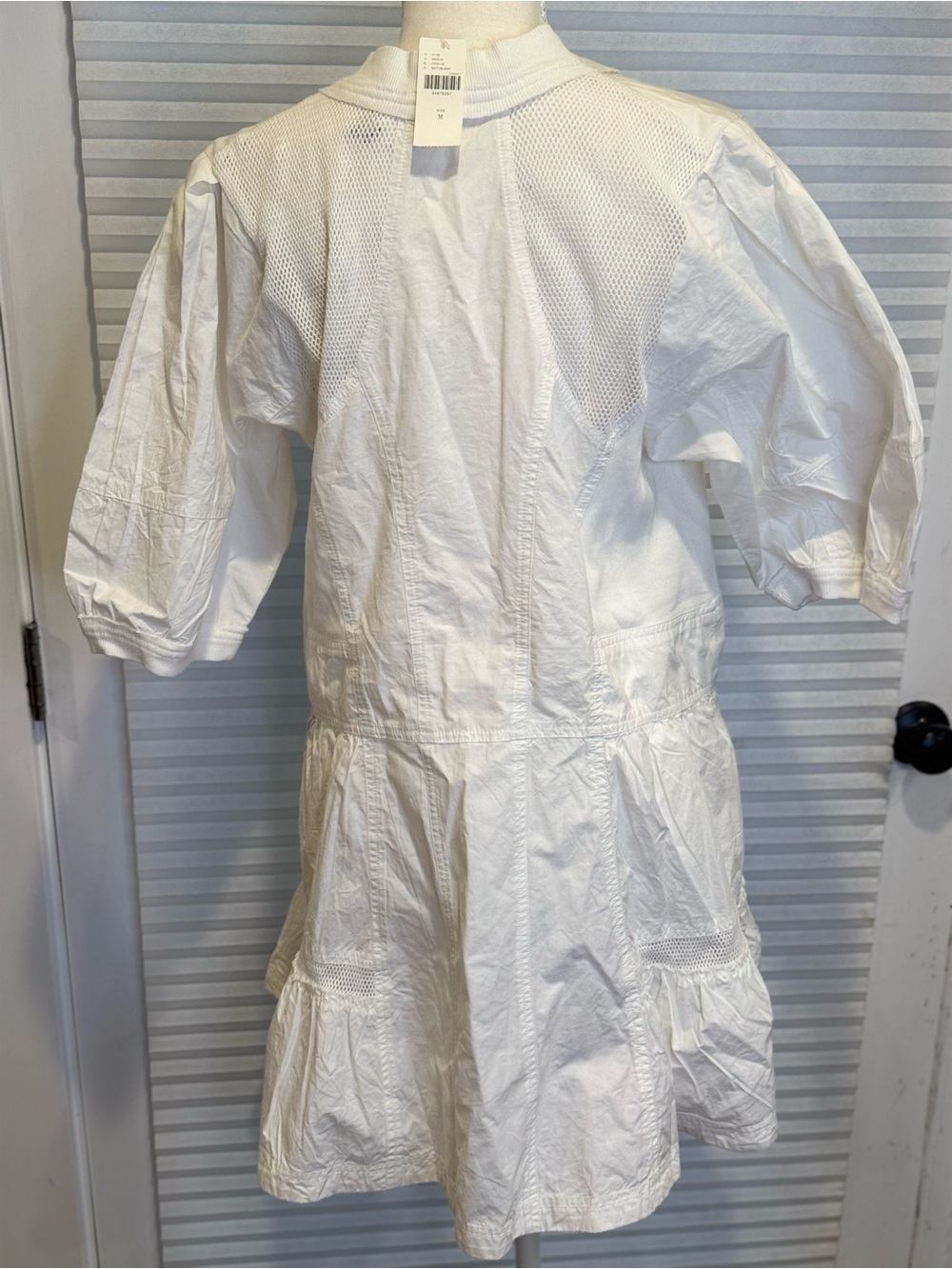 Daily Practice by Anthropologie Relaxed Tiered Mini Dress 1293 - Picture 8 of 11